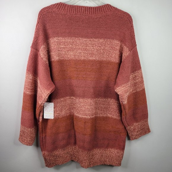 Free People Blush Knit Cardigan NEW Size SM - Picture 4 of 11